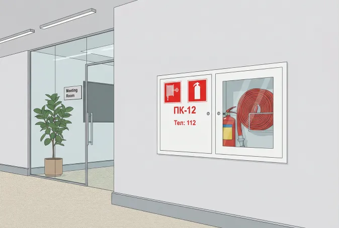 Как выбрать пожарный шкаф для офисного здания: полное руководство 2026